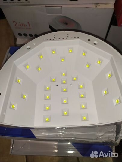 Лампа для сушки гель новая