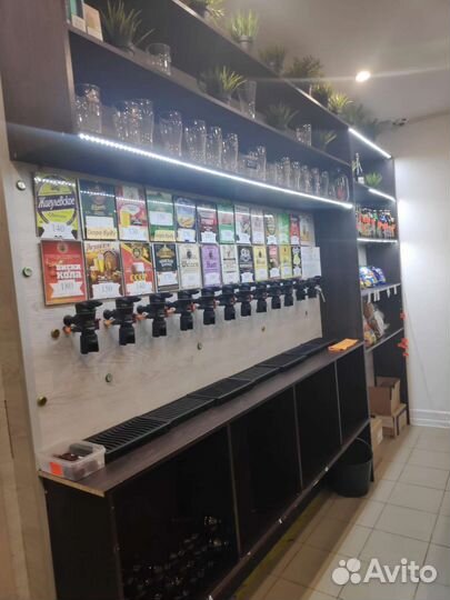 Магазин разливного пива и закусок