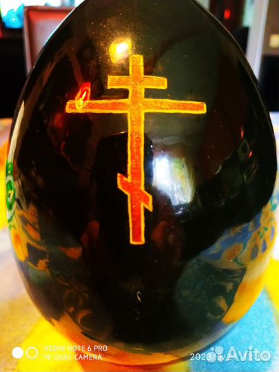 Яйцо пасхальное размер 18*12.Дерево