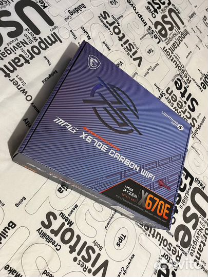 MSI Carbon X670E, гарантия 3 года, AM5, новая