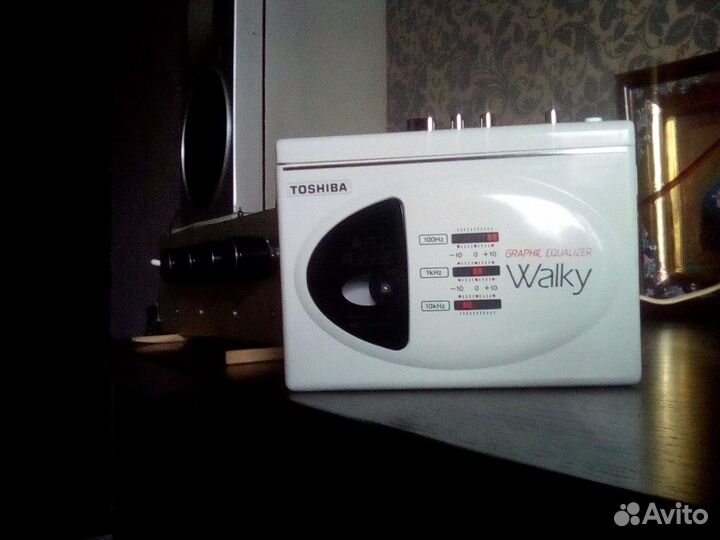 Кассетный аудиоплеер toshiba KT-PS14