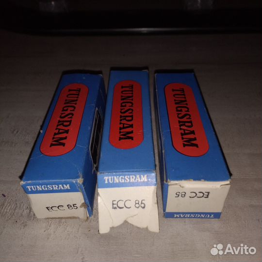 Радиолампа ECC85 Tungsram в коробках