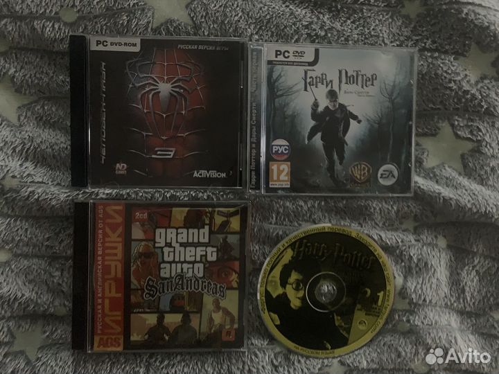 Старые компьютерные игры диски