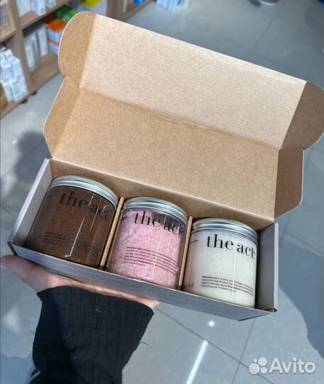 Набор скраб the act