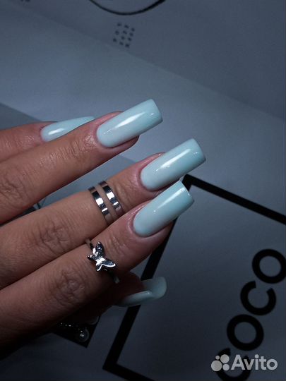 Наращивание ногтей на дому