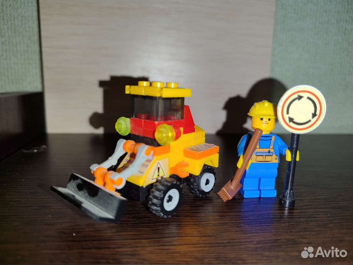 Lego city мини-экскаватор