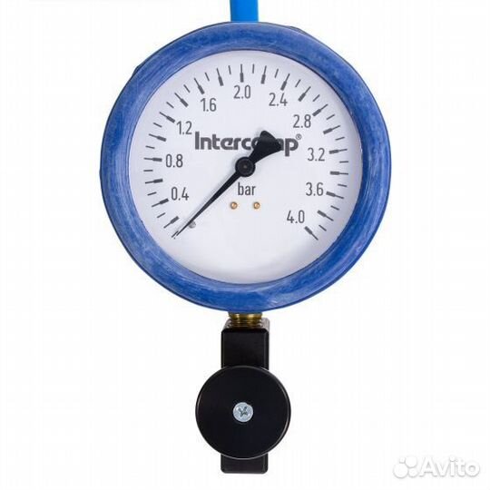 Манометр с подкачкой Intercomp Deluxe 0-4 бар