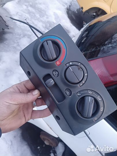 Блок управления печкой fiat punto 1