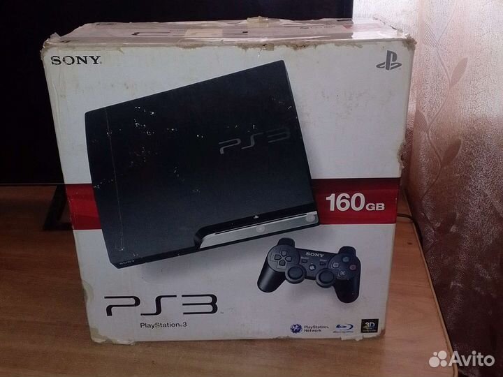 Игровая приставка sony playstation 3 бу