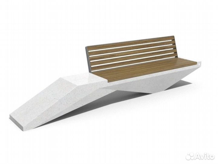 Скамья из архитектурного бетона маф3000