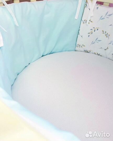 Бортики в кроватку новые