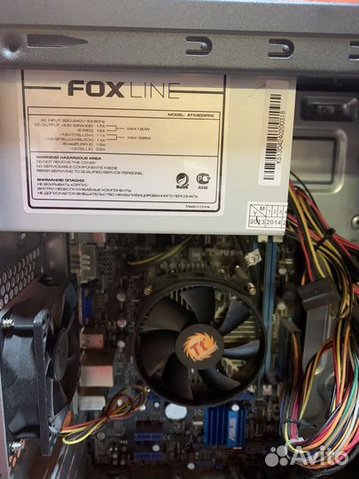 Компьютер i3 3240 для игр и работы socet 1155