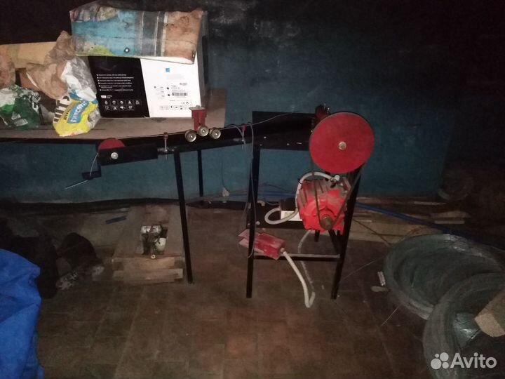 Станок для производства сетки рабицы