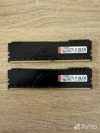 Kingston fury Beast Black DDR4 16GB 3200MHz (2x8G)