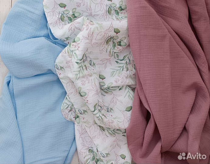 Муслиновые пеленки новые