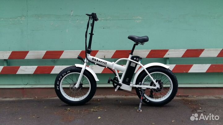 Электровелосипед складной OK-Fat 500W 7 скор. 20''