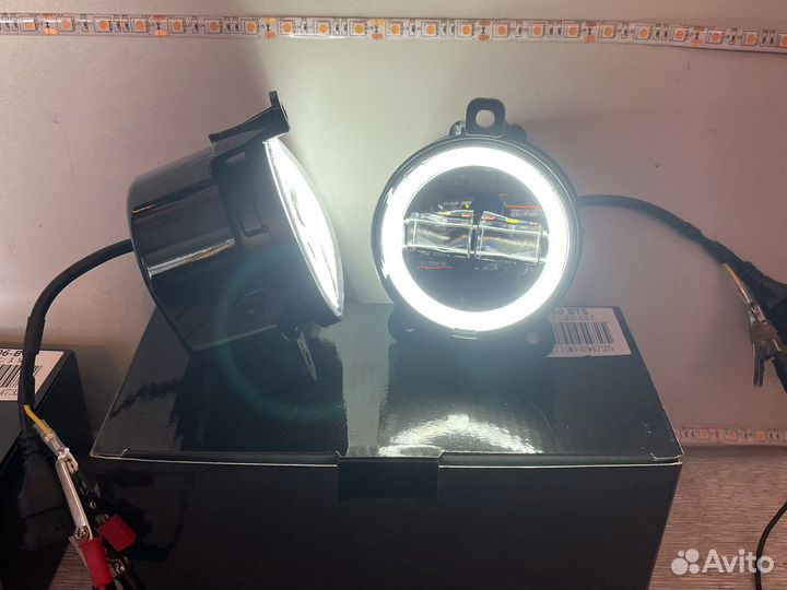 Противотуманные фары на Газель-Приору-Ш.Нива 120W