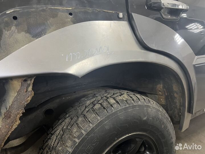 Ремонтные арки крыльев Hyundai Terracan 1 левый