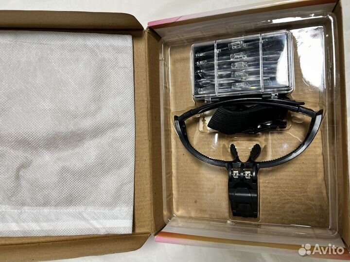 Очки лупа с подсветкой