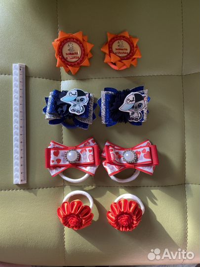 Заколка, резиночки для волос