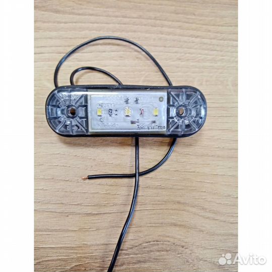 Фонарь габаритный бесцветный (светодиод) евросвет