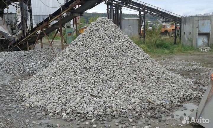 Щебень гранитный 5 20, 20 40, 40 70