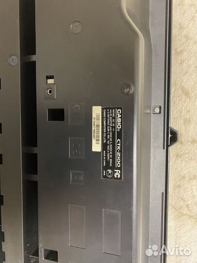 Синтезатор casio ctk 2100