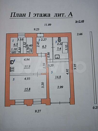 Дом 326 м² на участке 1 сот.