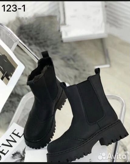 Ботинки женские зимние 39 размера новые