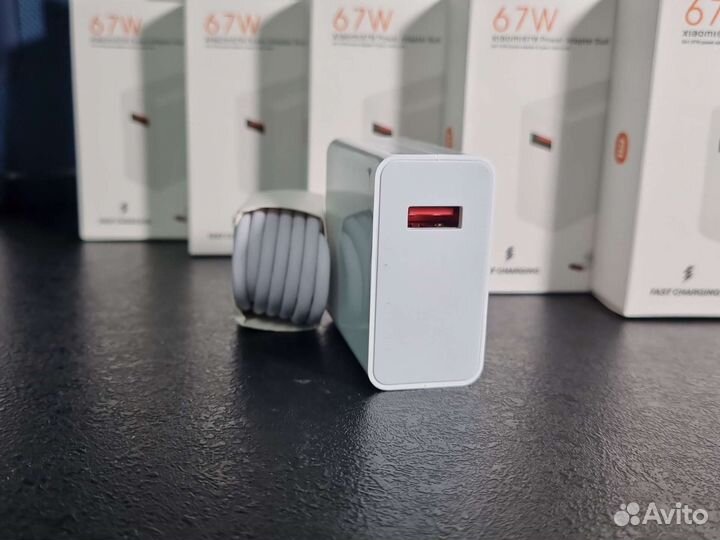 Блок Xiaomi 67w + кабель usb type-c