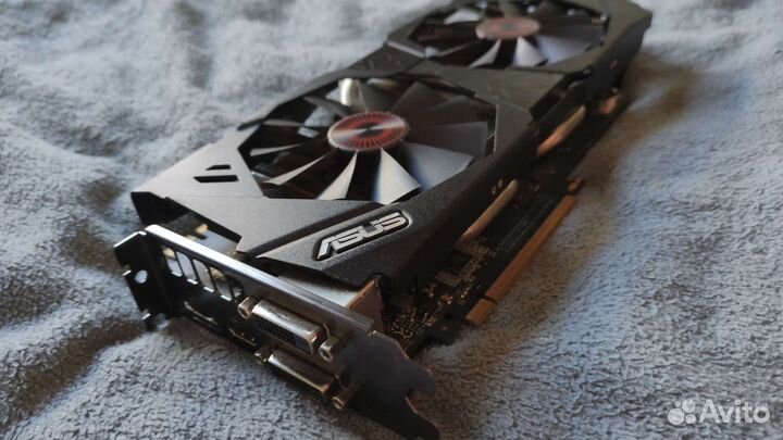 Видеокарта asus strix GTX 970 4GB