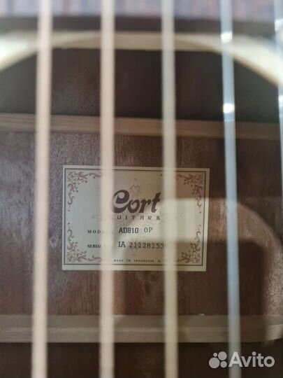 Акустическая гитара Cort AD810-OP Standard Series