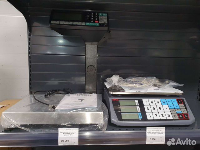 Весы чекопечатающие Масса впм-15.2, штрих, CAS