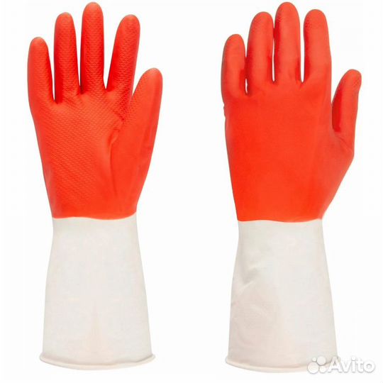 Перчатки латексные Komfi bicoira1 сверхпрочные S