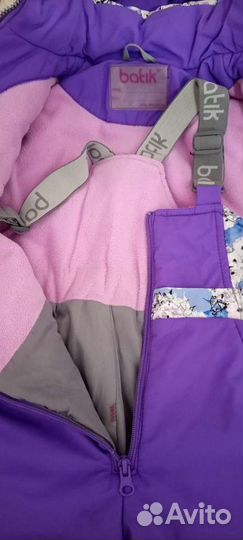 Зимний костюм для девочки batik