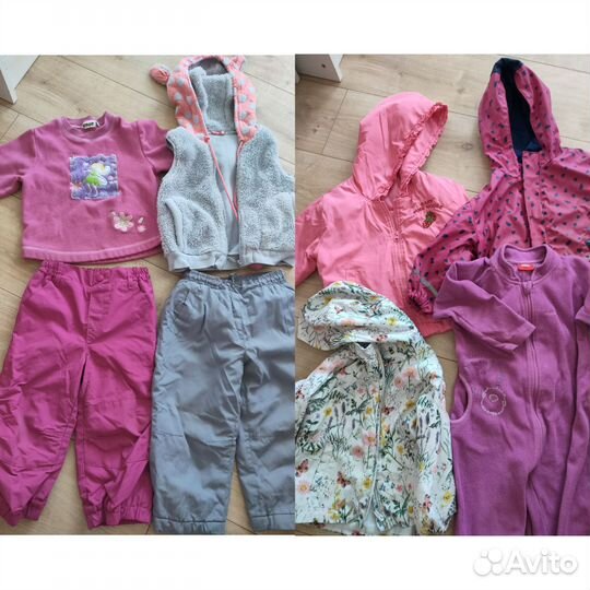 Пакет одежды для девочки 86 92 см
