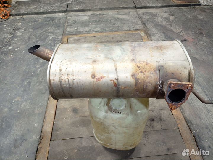 Глушитель mitsubishi outlander 3