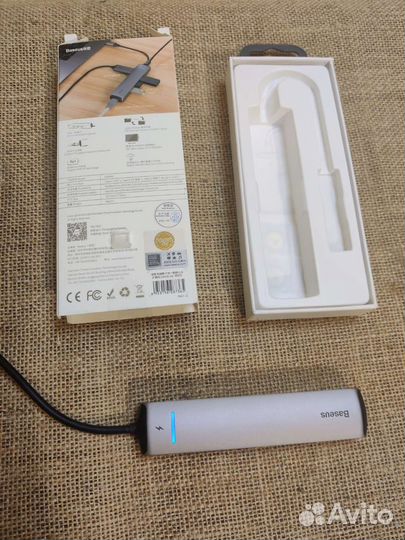 USB 3.0 Хаб hub baseus type-s hdmi
