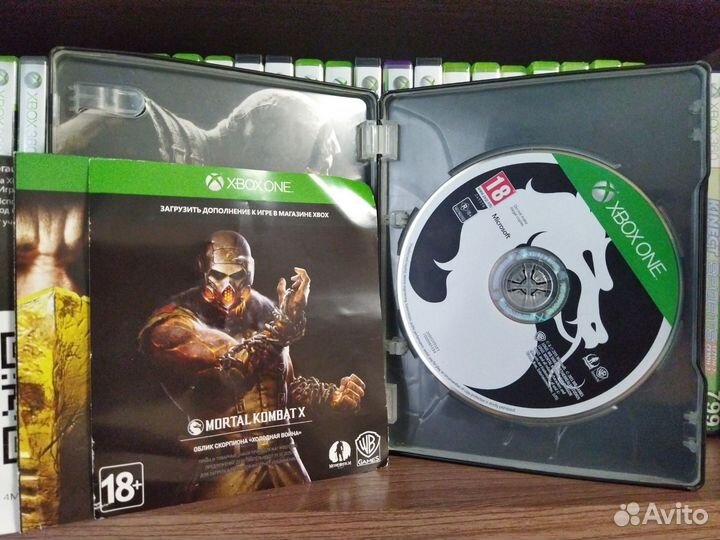 Mortal kombat X на Xbox One с кружкой