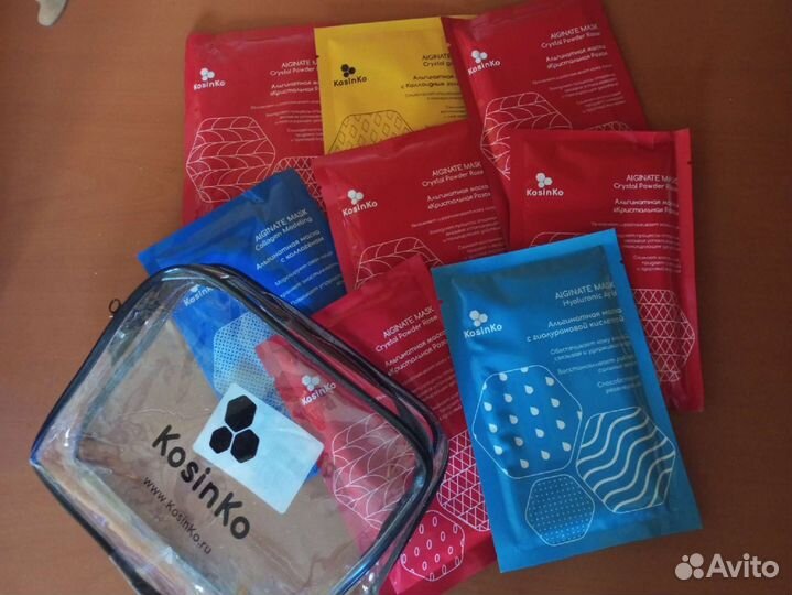 Альгинатная маска с косметичкой