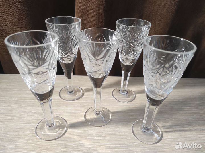 Рюмка и фужеры