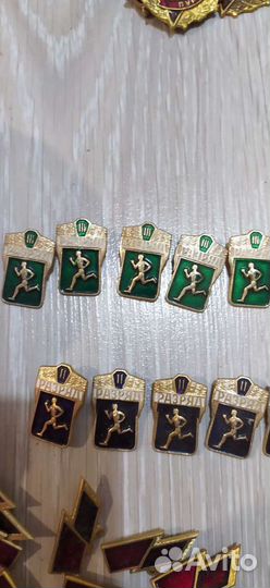 Военные значки СССР пурво