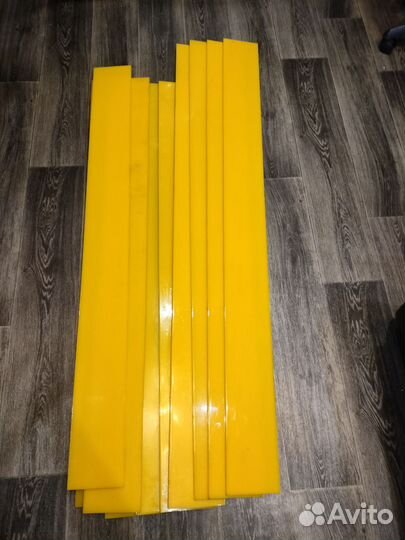 Скребки на каток 1300*150*10