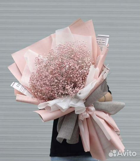 Букеты-Комплименты из Гипсофилы