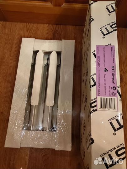 Новый Радиатор биметалл Sti 4 секции