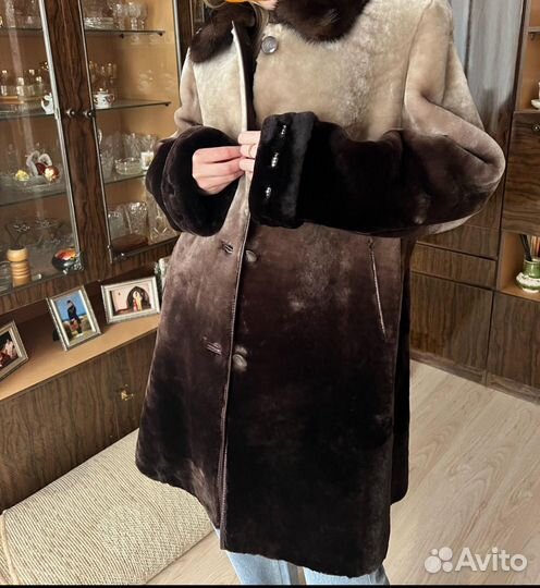 Шуба мутоновая 50 52