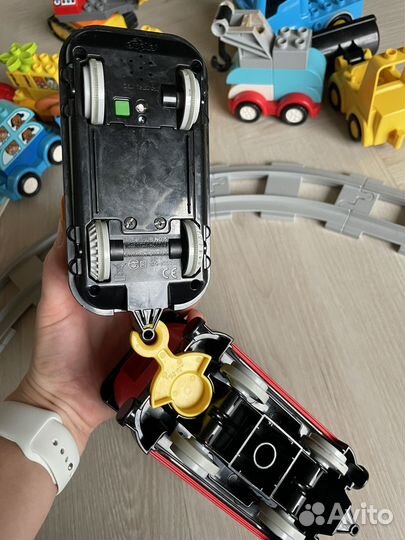 Lego duplo железная дорога + еще наборы
