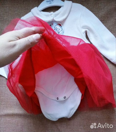 Платье новогоднее 80