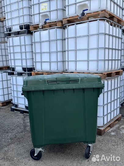 Мусорные Контейнеры 1100л и Еврокубы Новые и б/у