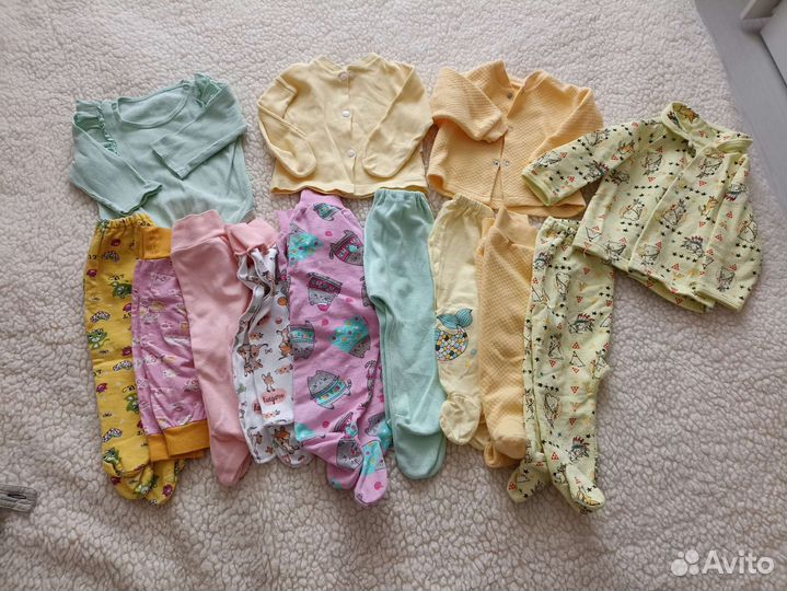 Большой пакет одежды для девочки или по отдельност